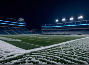 Два перехвата Майлза Скотта принесли Иллинойсу победу над Нортвестерном в снежном матче