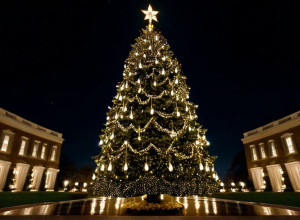 Мелания Трамп зажгла Национальную рождественскую елку: Праздничная церемония в Вашингтоне