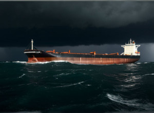 Санкционированный танкер «Кайрос» застрял у берегов Болгарии после предполагаемого удара