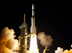 Запуск спутника "Орёл"