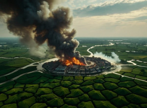 Массовые беспорядки в Бангладеш: Протесты против суда над бывшим премьером Хасиной