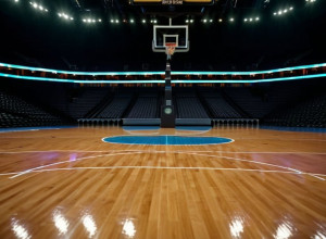 Баскетбольный поединок: "Корнхаскерс" из Небраски против "Лобос" из Нью-Мексико