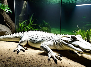 В Сан-Франциско скончался 30-летний аллигатор-альбинос Клод – любимец публики и символ города