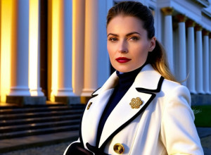 Вирджиния: вице-губернантша Майка Лангер не соблюдает традиции и оделась в белую куртку