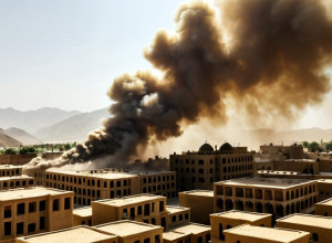 Посох в отеле в центре Кабла, Афганистан: несколько человек пострадали