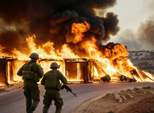 Удары в палестинском деревне во Восточной Банке из-за атаки колонистов