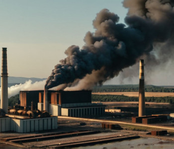 Пожар на выведенной из эксплуатации электростанции в Техасе: столбы дыма над Галвестоном