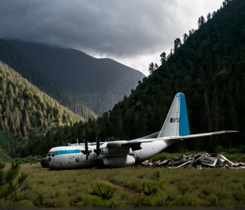 Турецкий военный самолет разбился у азербайджано-грузинской границы: Начата поисково-спасательная операция