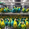 Нигерийская таможня конфисковала более 1600 попугаев и канареек: масштабная операция против контрабанды диких животных